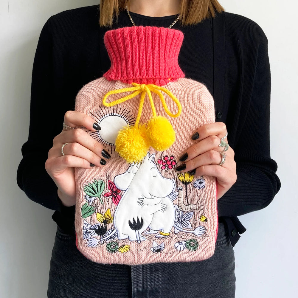 Moomin Hot Water Bottle Love - House of Disaster - The Official Moomin Shop