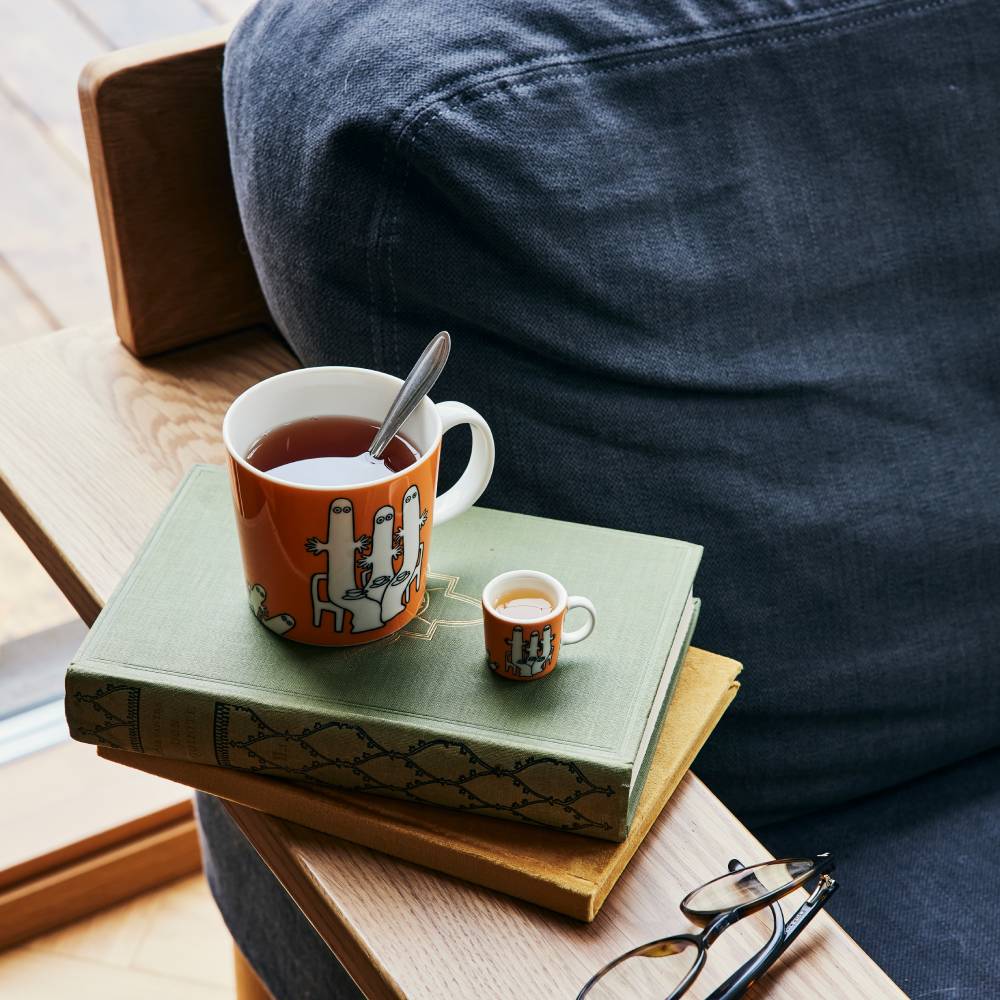 Hattifatteners Mug 0,3L Orange - The Official Moomin Shop