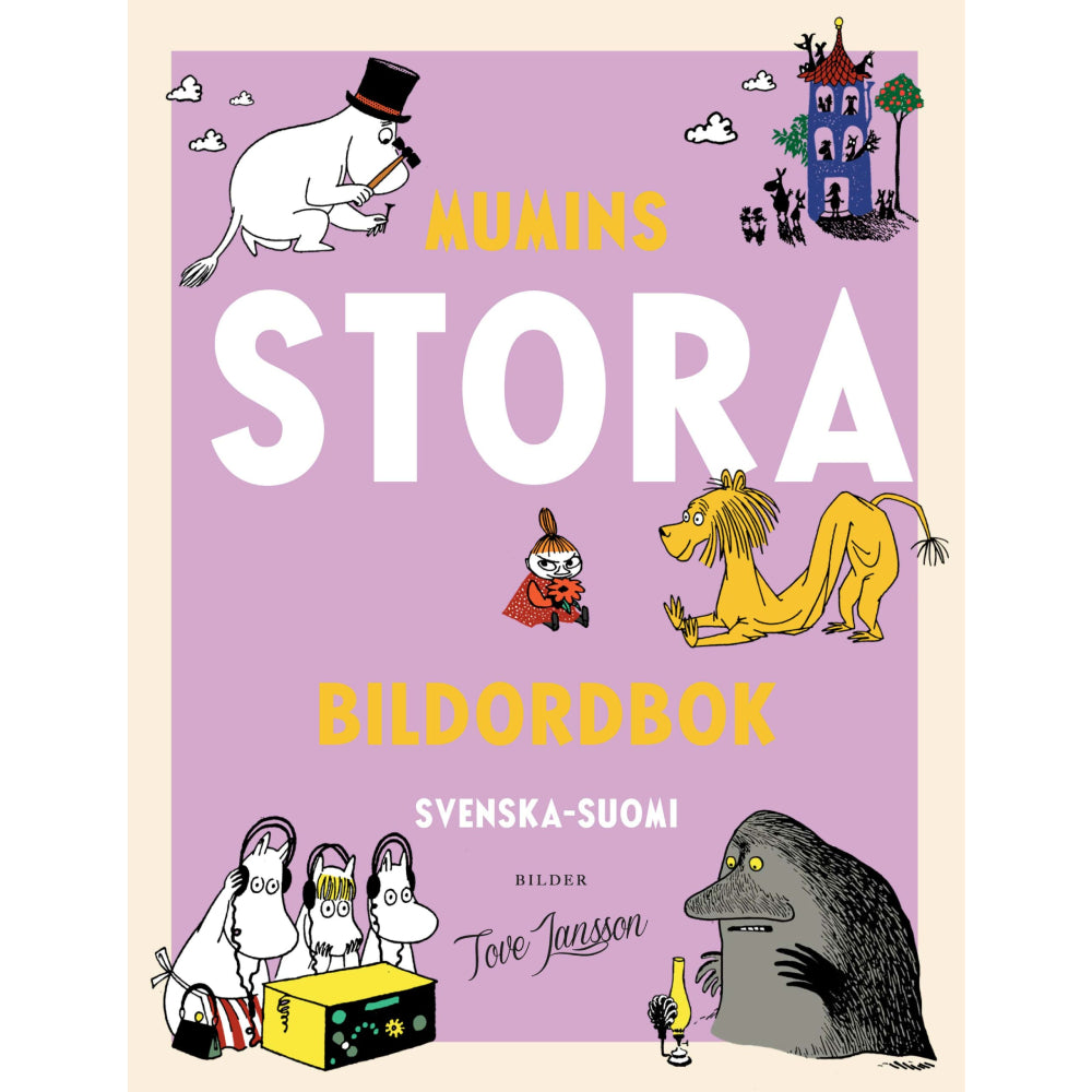 Mumins Stora Bildordbok. Svenska–Suomi - Förlaget - The Official Moomin Shop