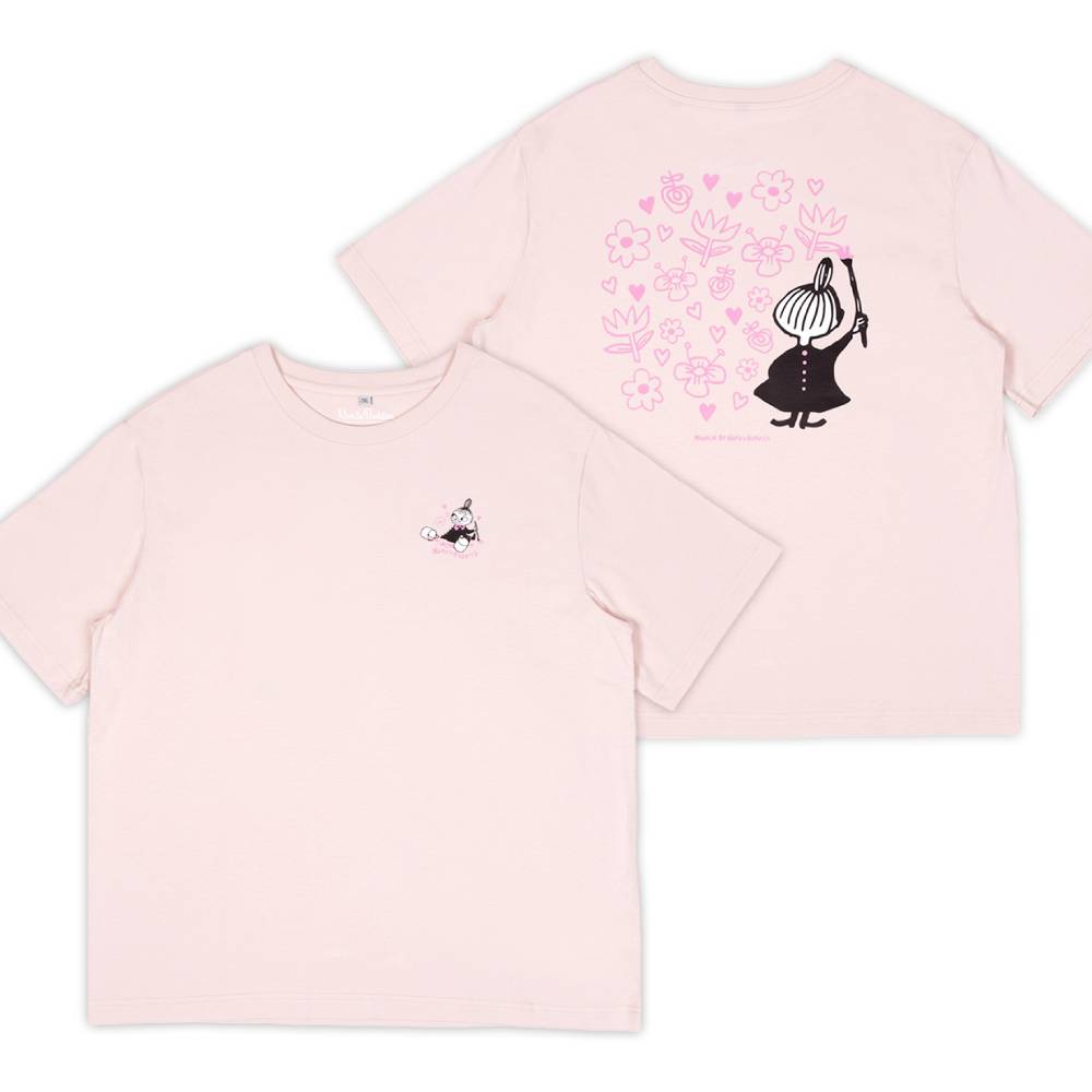 Little My Shirt Ladies Pink - Nordicbuddies - The Official Moomin Shop
