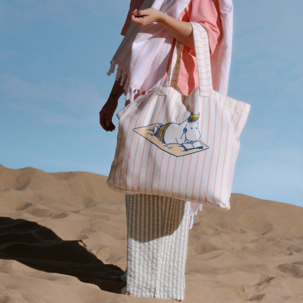 Snorkmaiden Pink Beach Bag - Moomin Arabia - The Official Moomin Shop