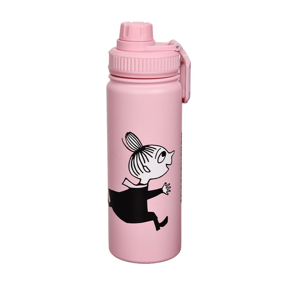 Little My Thermal Everyday Bottle Light Pink - Nordicbuddies - The Official Moomin Shop