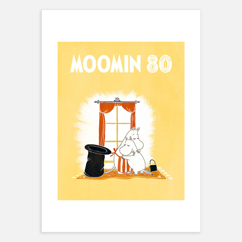Moomin Hug Poster 50x70cm - The Official Moomin Shop