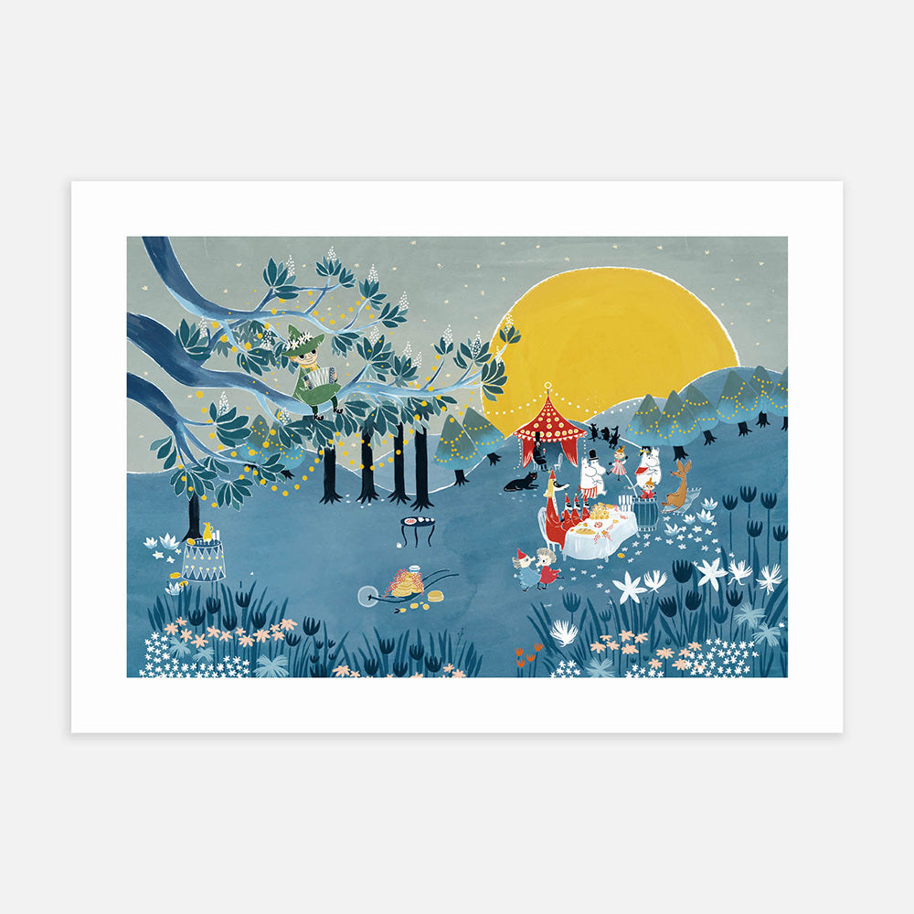 Moominvalley Party Poster - The Official Moomin Shop