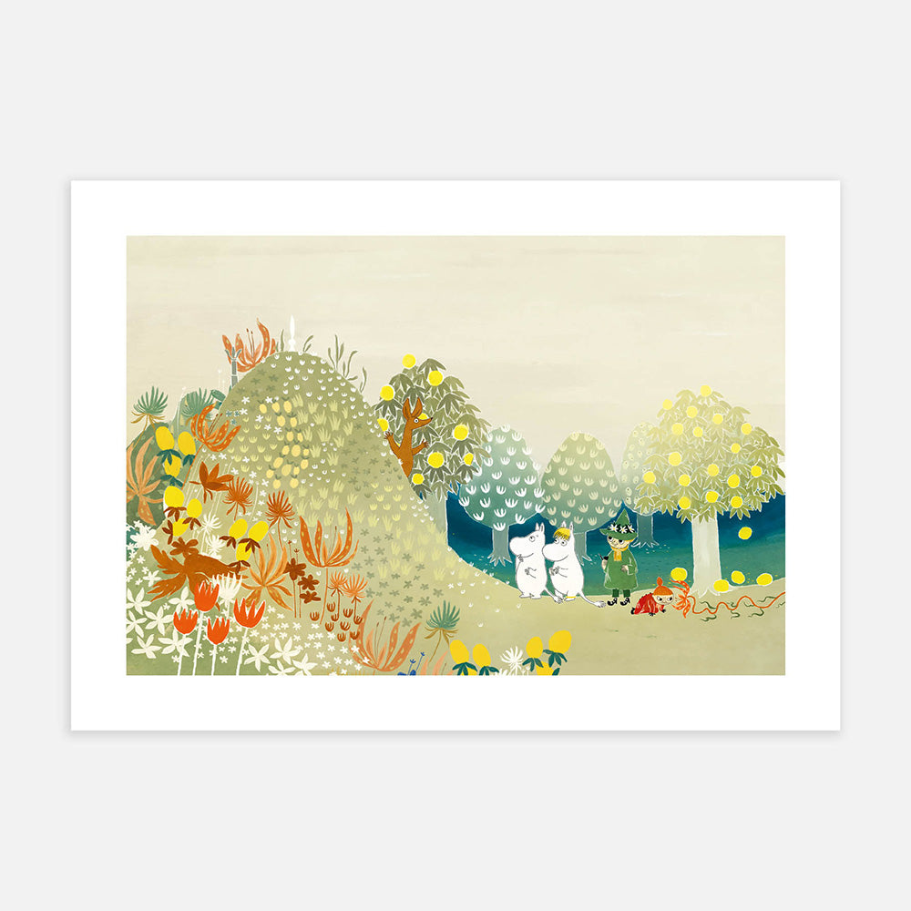 Moominvalley Jungle Poster - The Official Moomin Shop