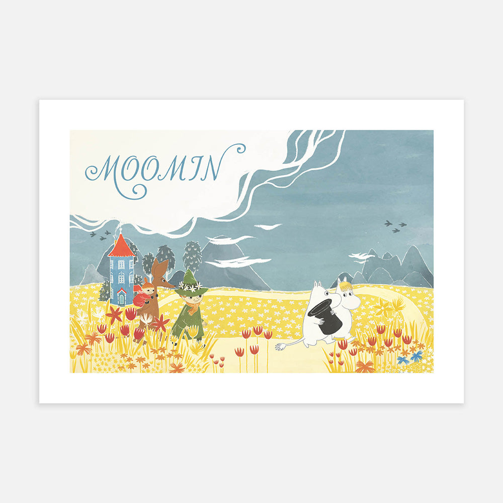 Moominvalley Summer Poster - The Official Moomin Shop