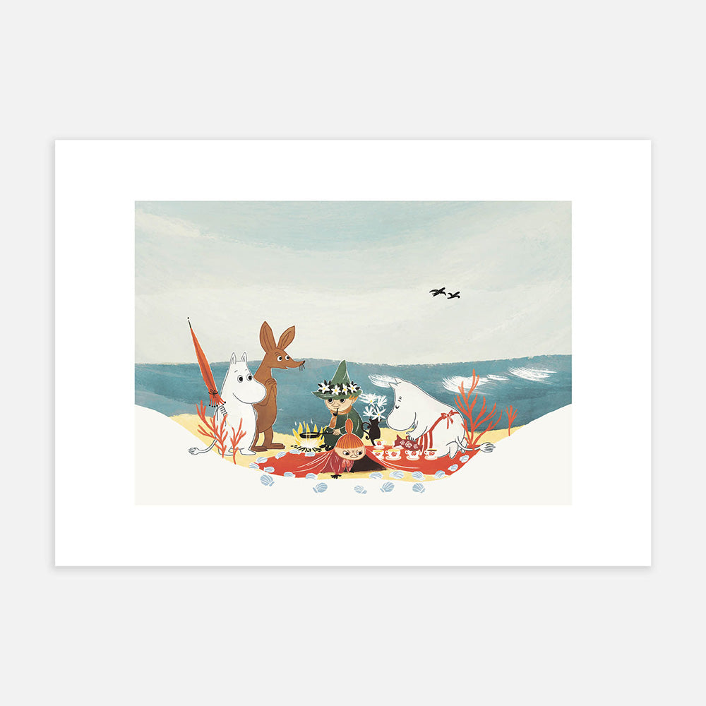 Moomin Picnic Poster - The Official Moomin Shop