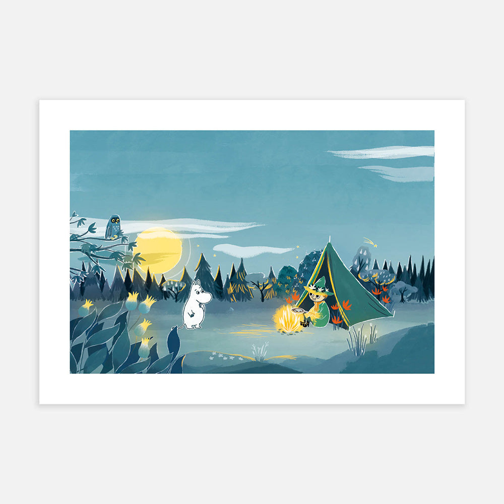 Moomin Campfire Poster - The Official Moomin Shop