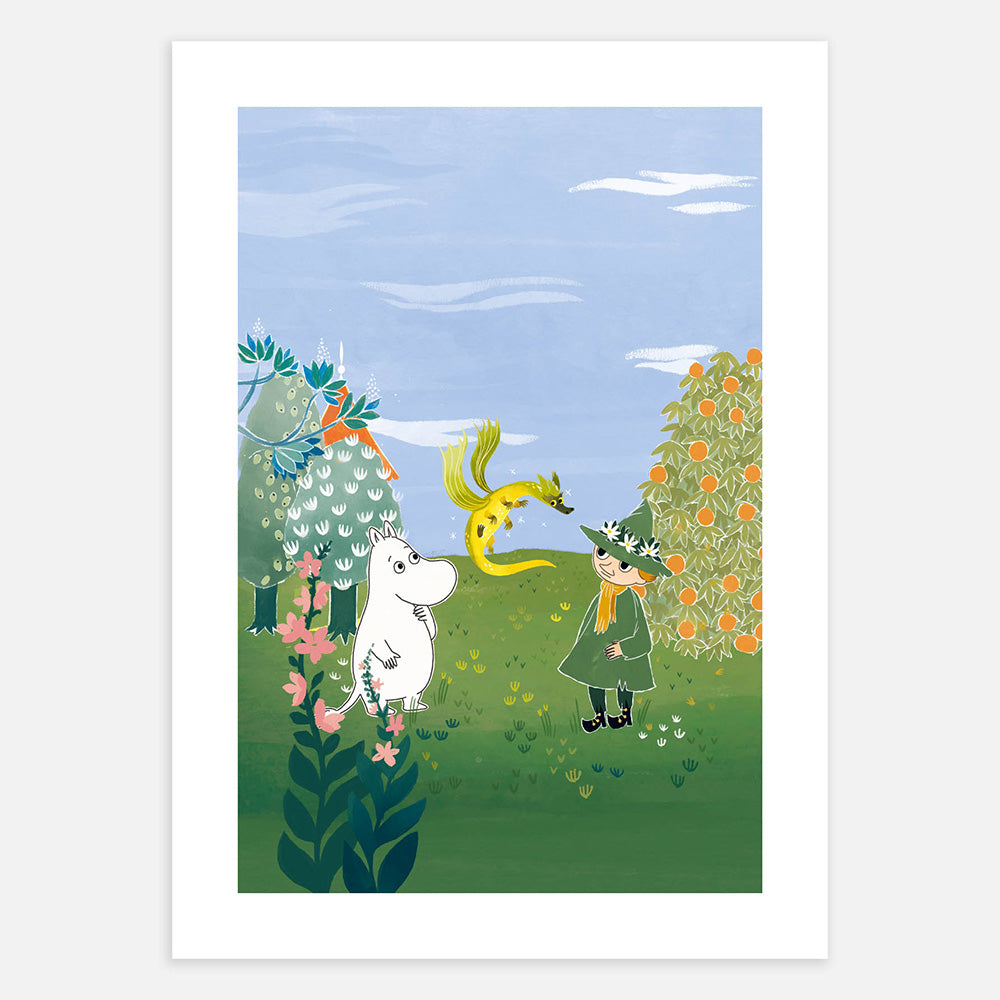 Moomin Last Dragon Poster - The Official Moomin Shop