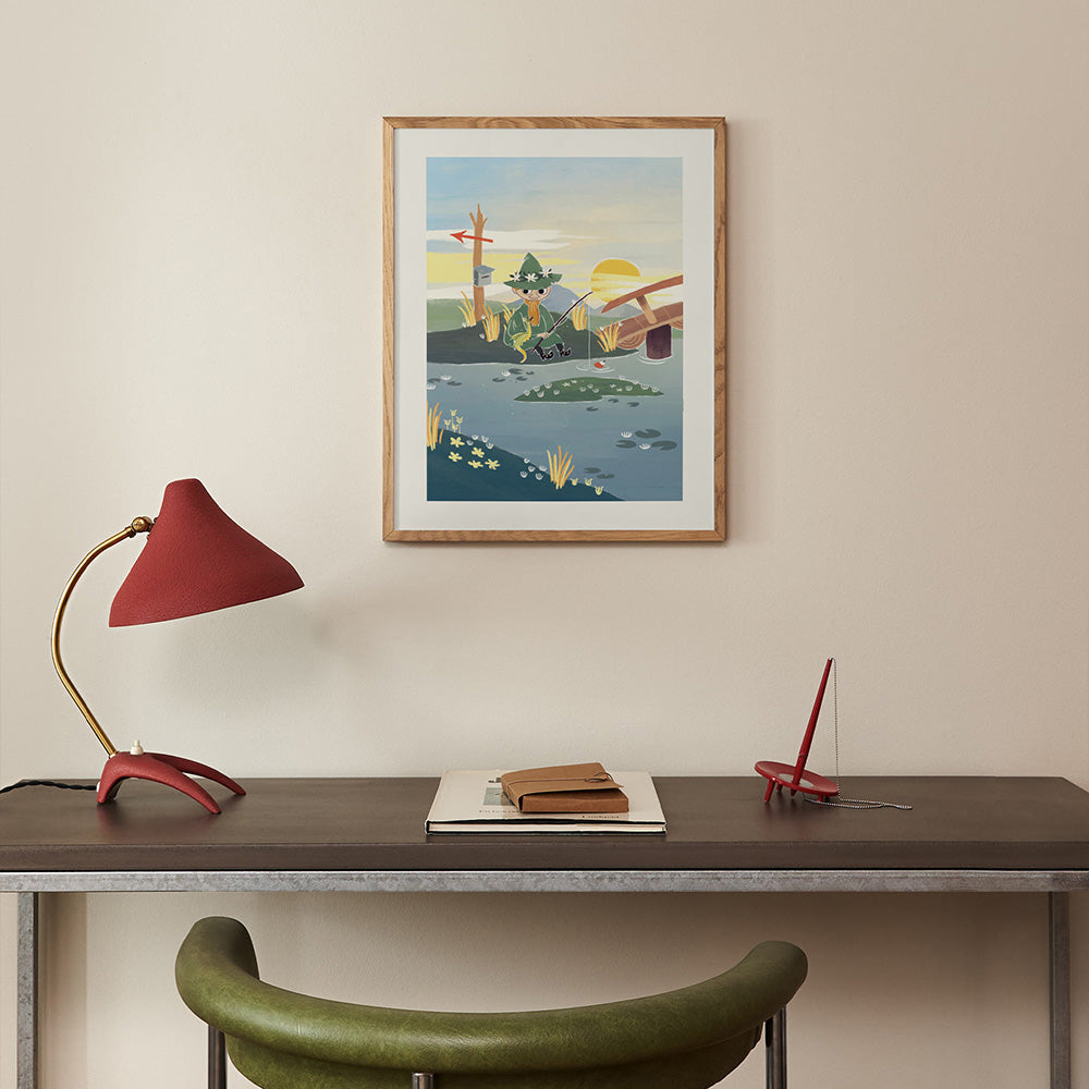 Snufkin Fishing Poster - The Official Moomin Shop