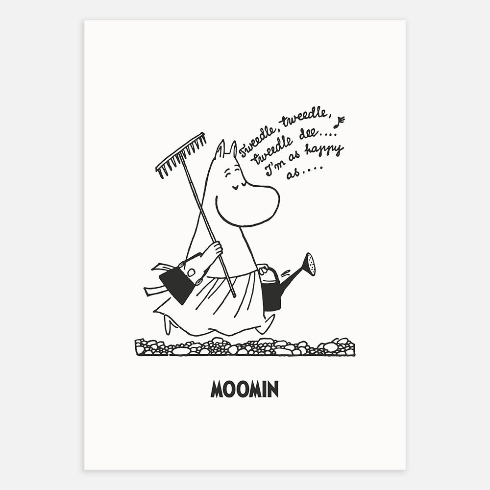 Moominmamma Gardening Poster - The Official Moomin Shop