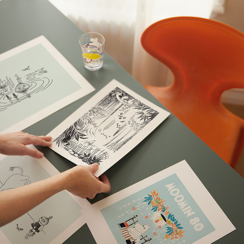 Moomin Meadow Poster - The Official Moomin Shop
