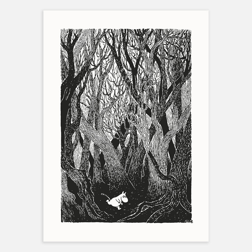 Moomintroll Running Poster - The Official Moomin Shop