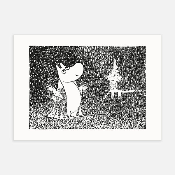 Moomintroll First Snow Poster