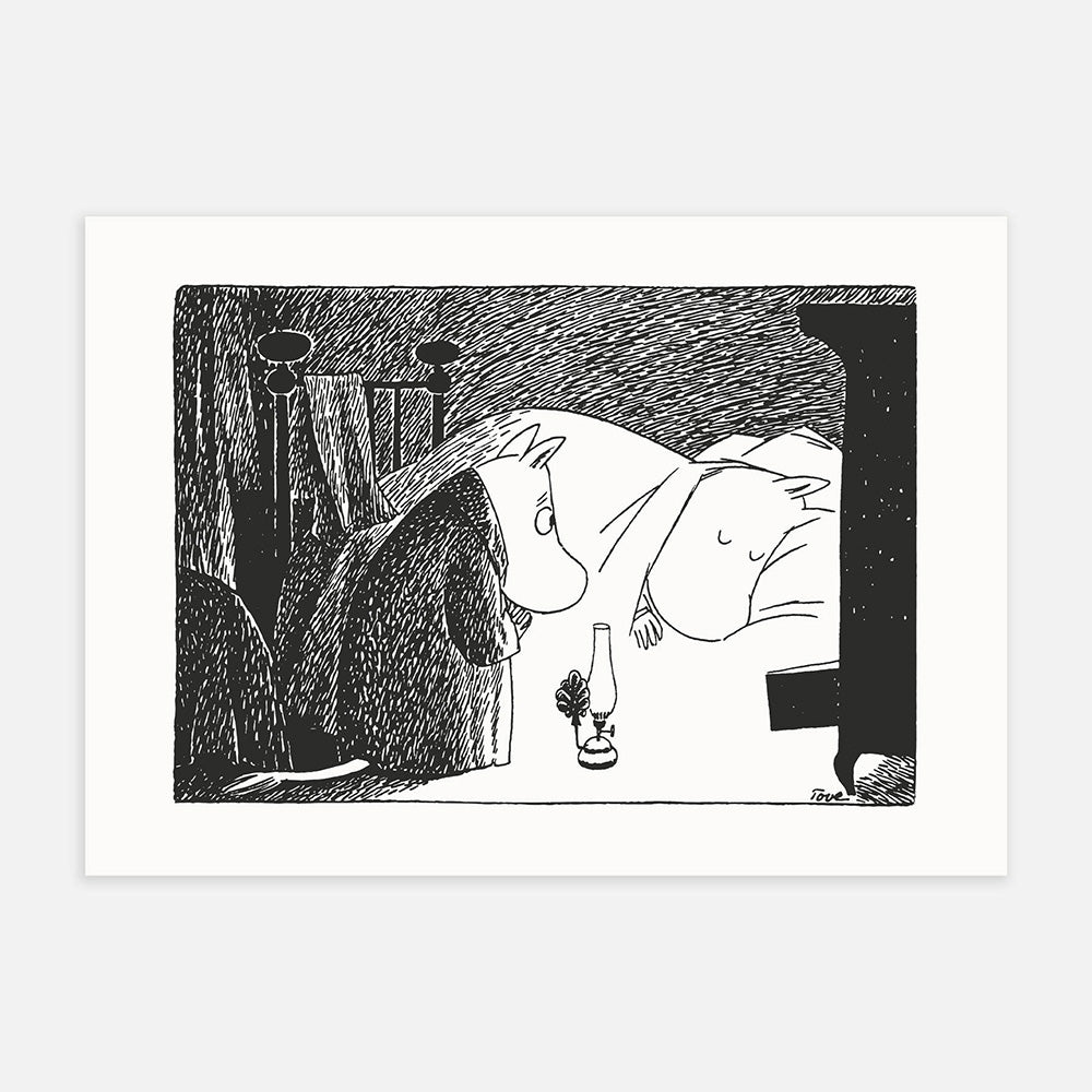 Moomin Goodnight Poster-30x40cm - The Official Moomin Shop