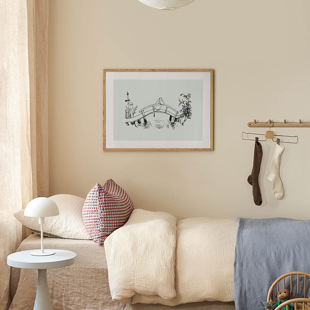 Moomintroll Bridge Poster - The Official Moomin Shop