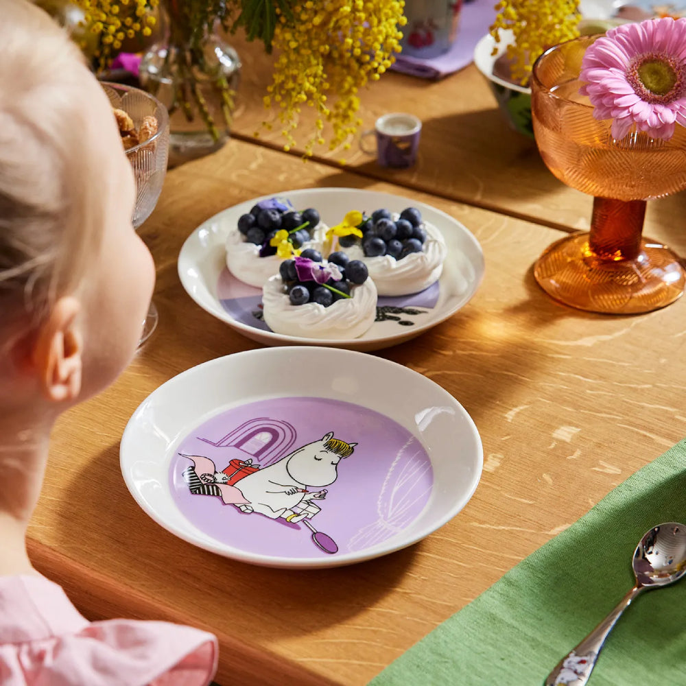 Snorkmaiden Plate 19cm Lilac - The Official Moomin Shop