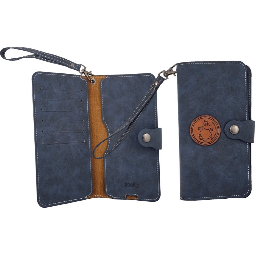 Moomintroll Phone Wallet Dark Blue - The Official Moomin Shop