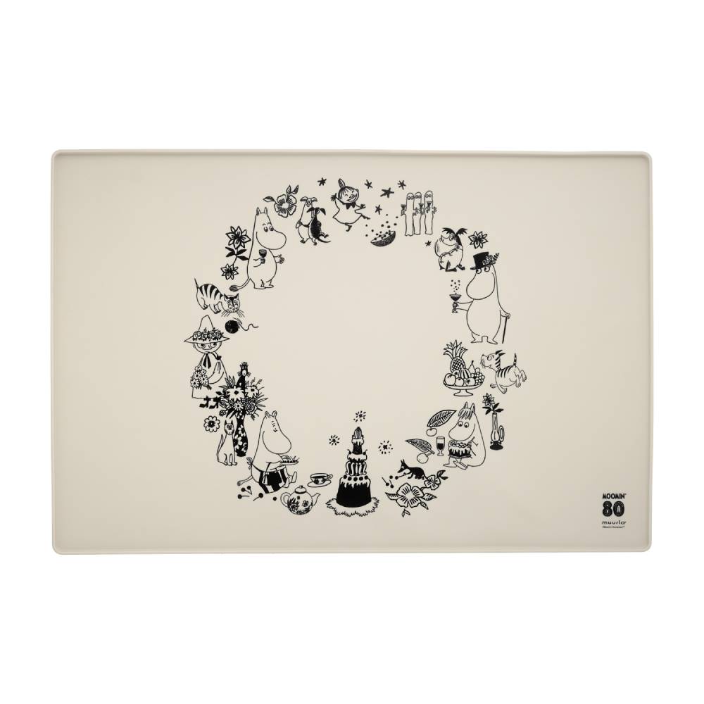 Moomin For Pets Place Mat Beige 60x40cm - Muurla - The Official Moomin Shop