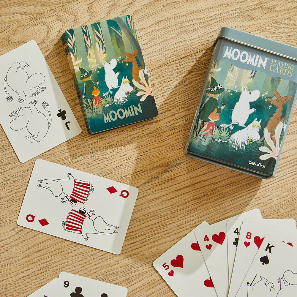 Moomin Forest Playing Cards & Tin