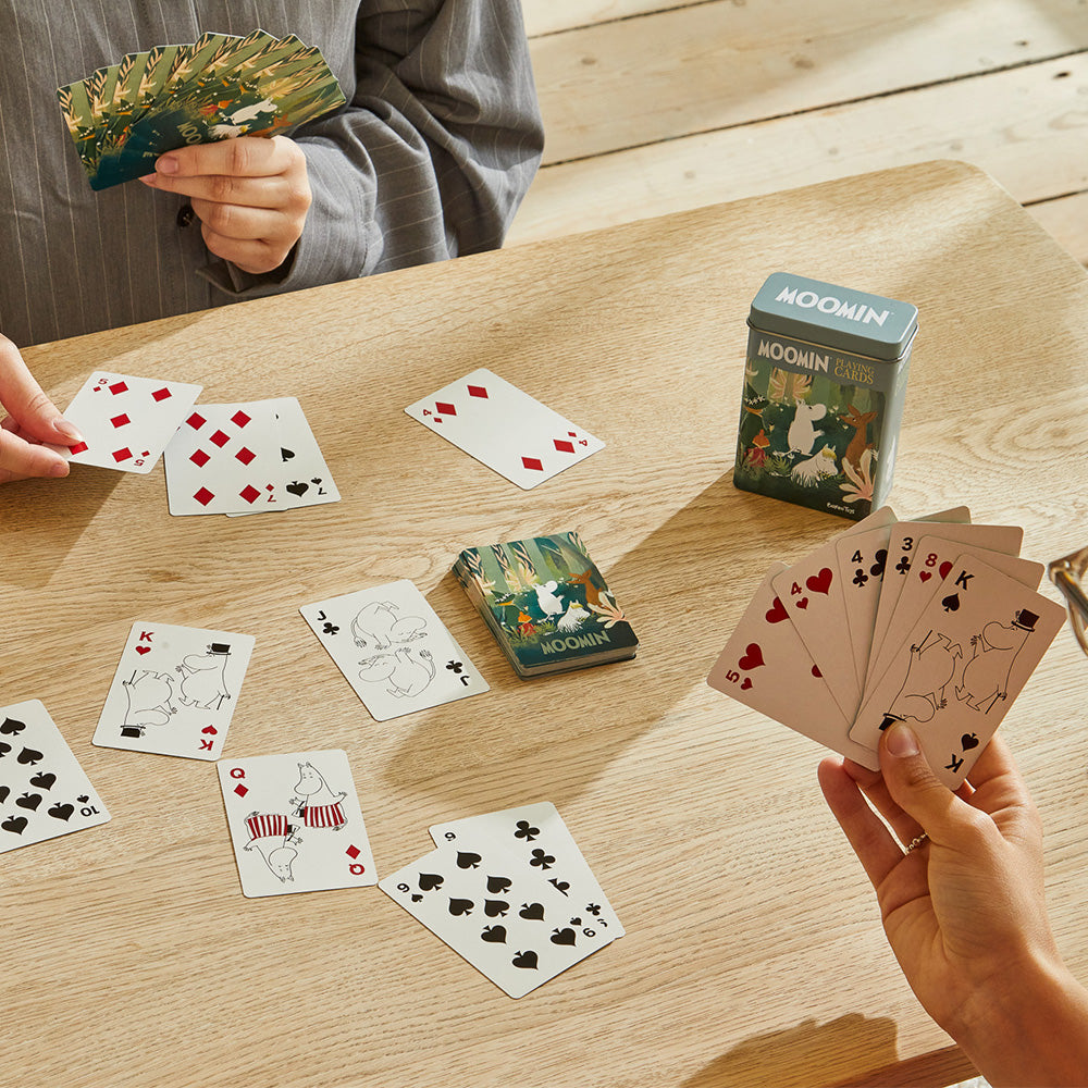 Moomin Forest Playing Cards & Tin