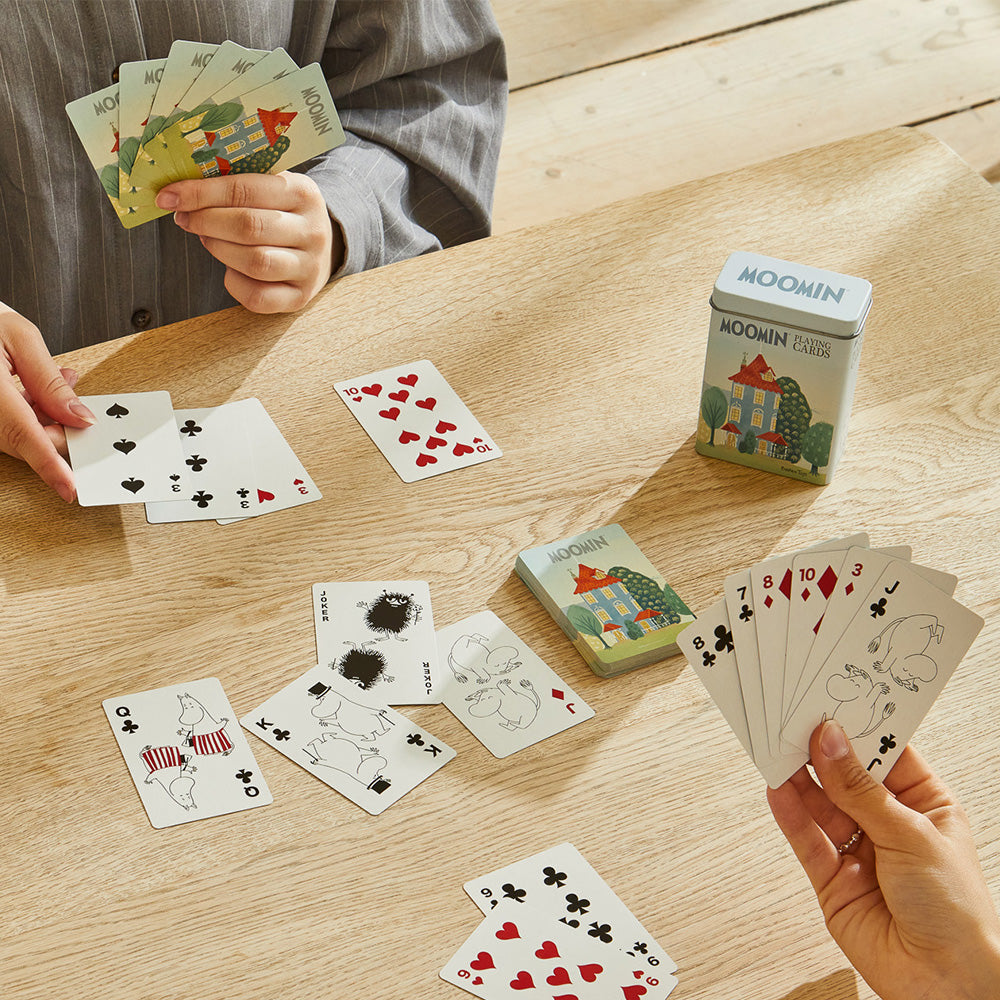 Moominhouse Playing Cards & Tin - The Official Moomin Shop