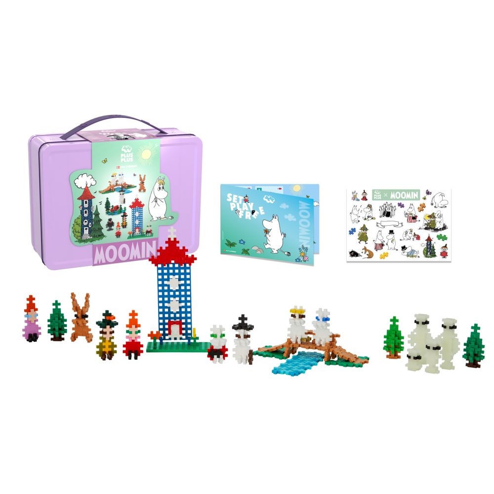 Moominvalley Creative Toy Tinbox Purple - The Official Moomin Shop