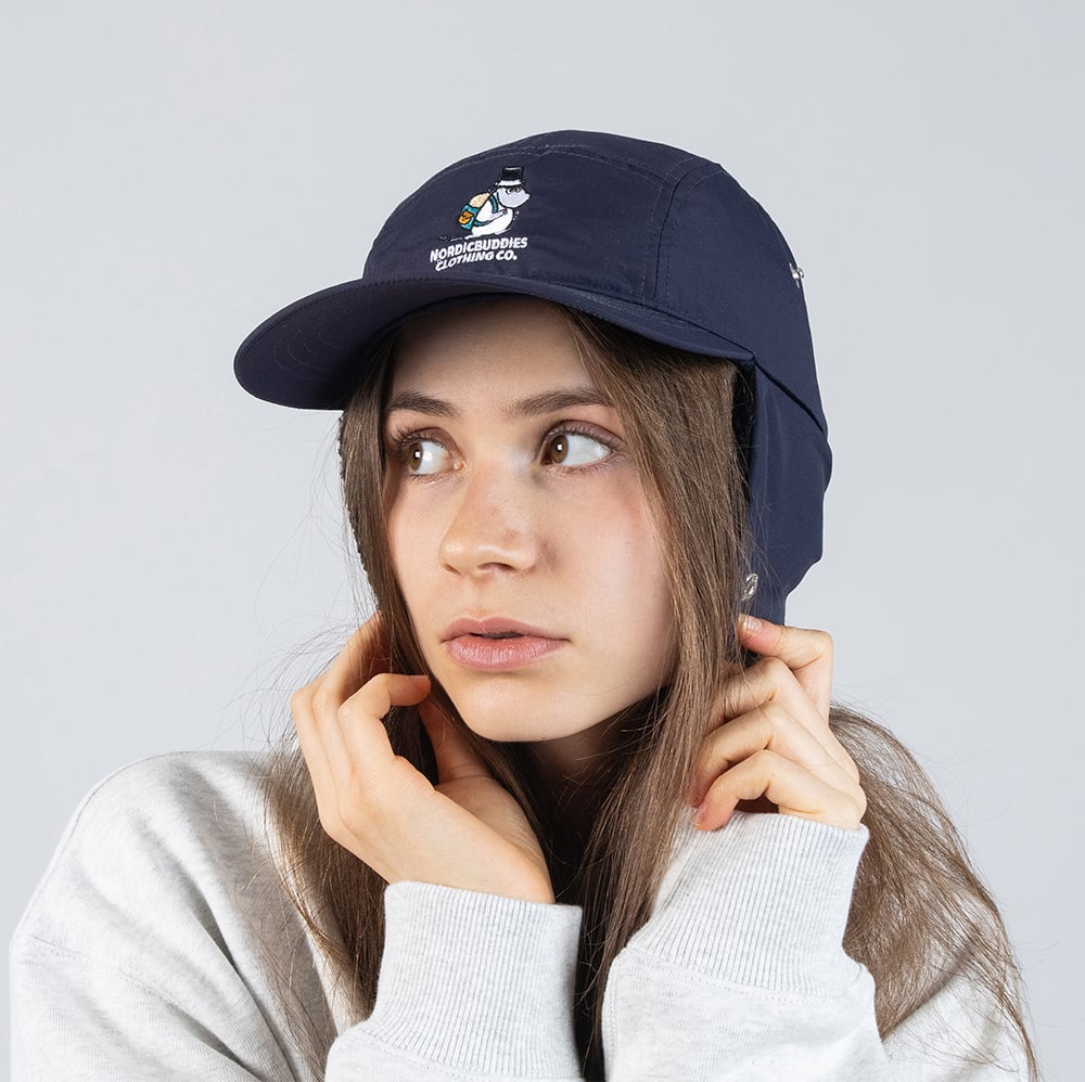 Moominpappa Nylon Cap Darkblue - Nordicbuddies - The Official Moomin Shop