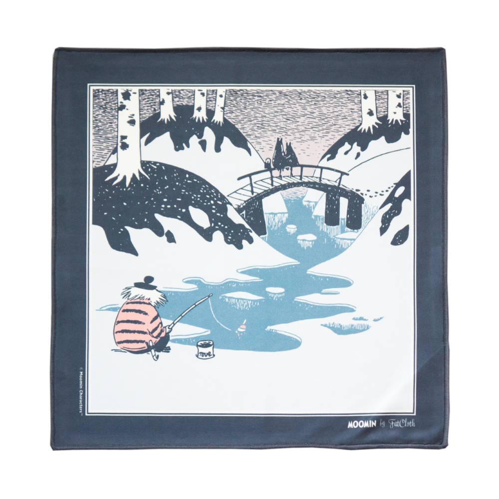 Moomin Bridge Multipurpose Pocket Square - The Official Moomin Shop