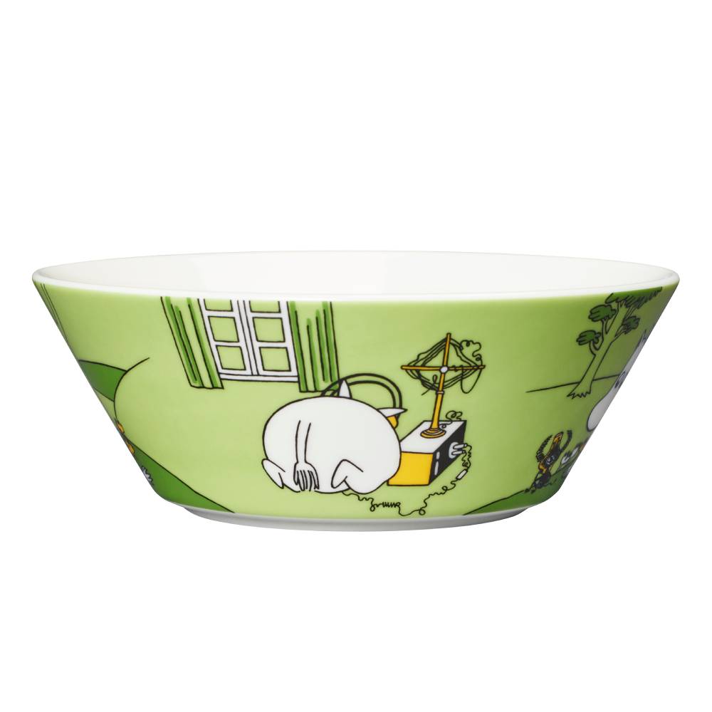 Moomintroll Bowl 15cm Green - The Official Moomin Shop