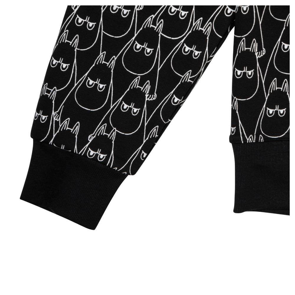 Moomintroll Angry Hoodie Black - Martinex - The Official Moomin Shop