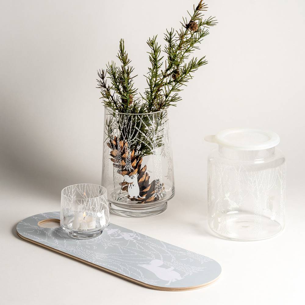 Moomin In the woods Candle Holder 8cm - The Official Moomin Shop