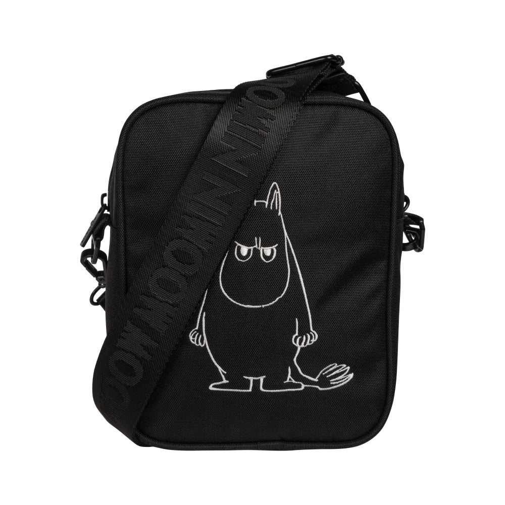 Moomintroll Angry Shoulder Bag Black - The Official Moomin Shop
