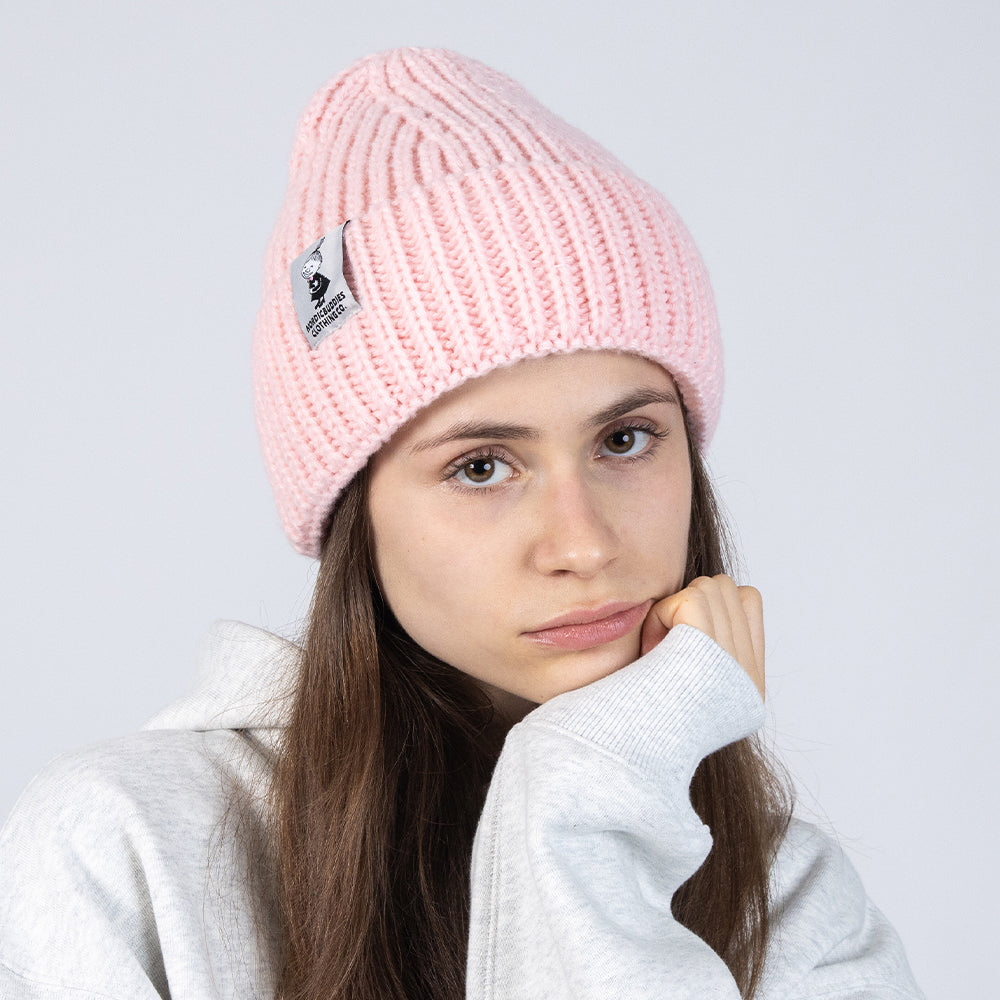 Little My Beanie Adults Lightpink - Nordicbuddies - The Official Moomin Shop