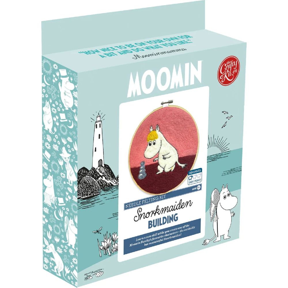 Snorkmaiden Building Needle Felting Kit - The Crafty Kit Company - The Official Moomin Shop