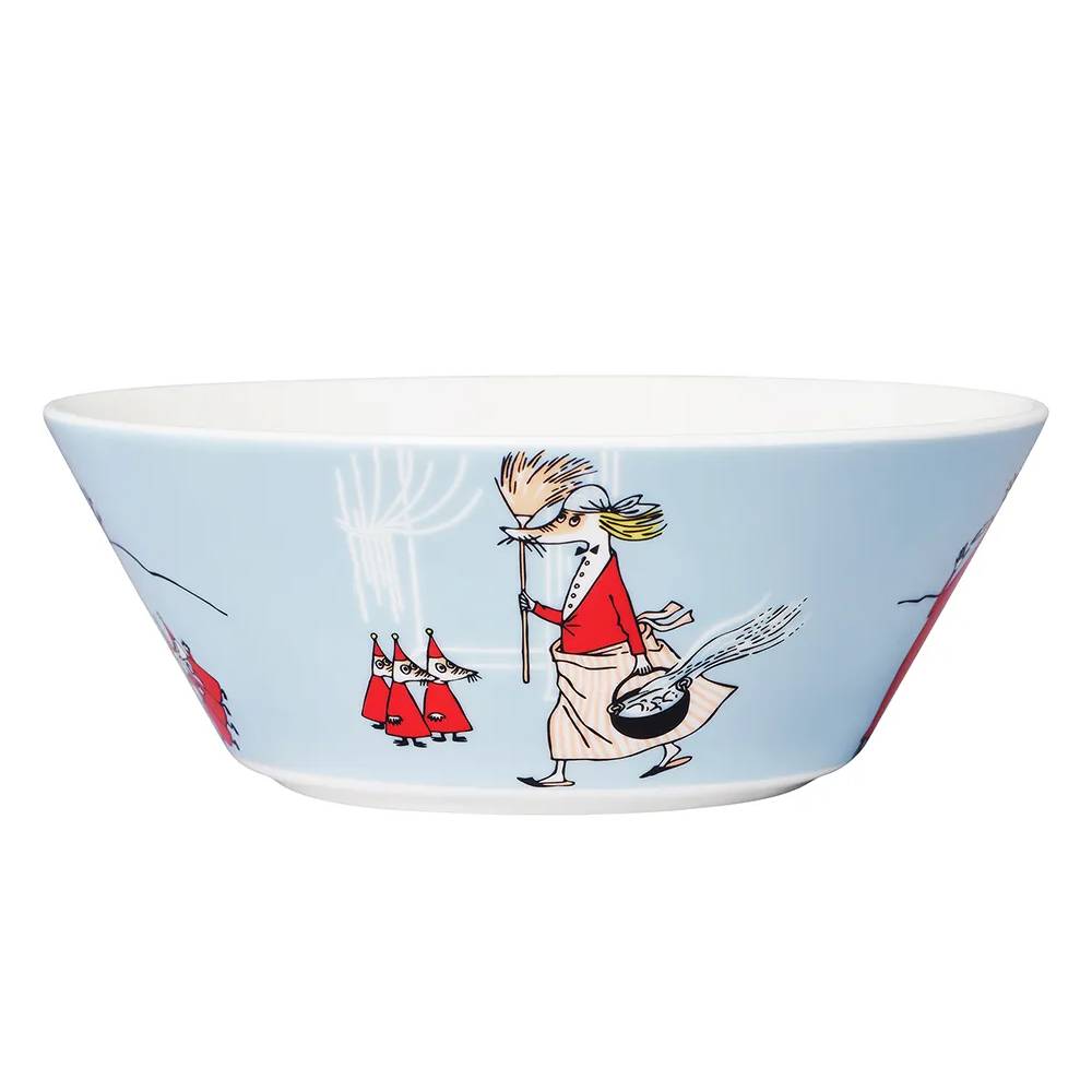 Fillyjonk Bowl 15cm Lightblue - The Official Moomin Shop
