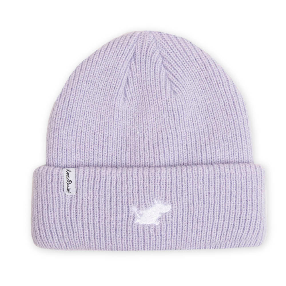 Moomintroll Running Adults Beanie Lilac - Nordicbuddies - The Official Moomin Shop