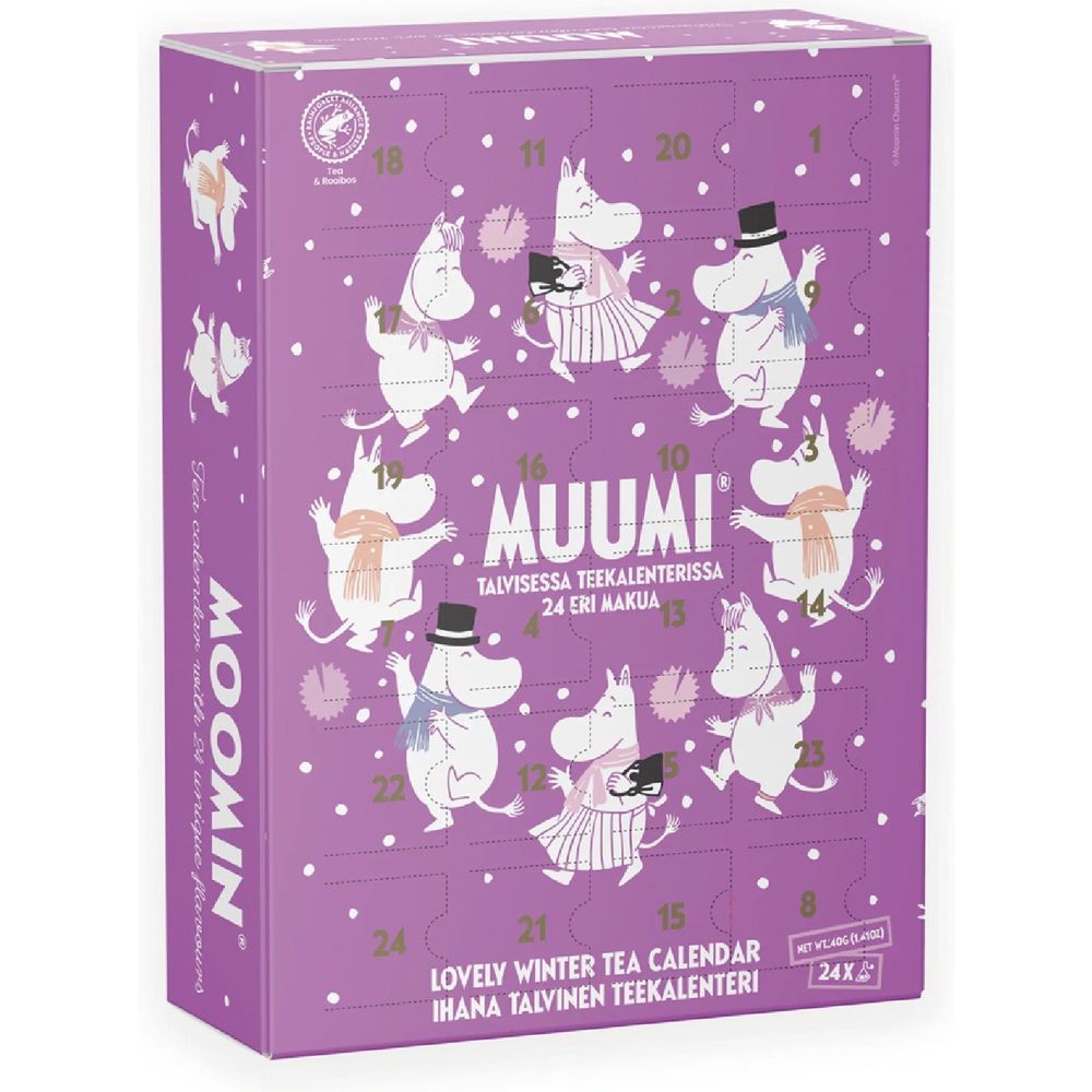 Moomin Tea Christmas Calendar - Nordqvist - The Official Moomin Shop