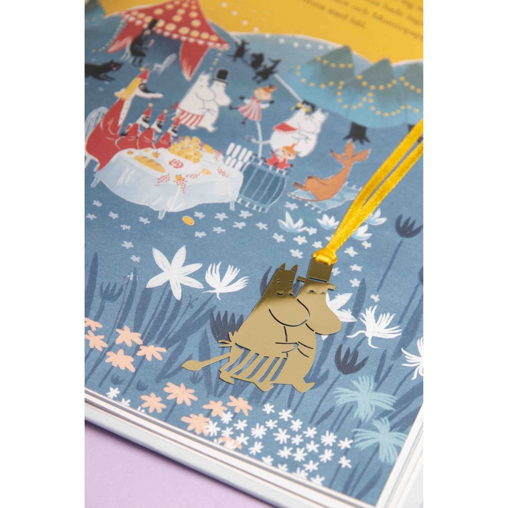 Moominmamma and Moominpappa Dancing Bookmark - Pluto Design - The Official Moomin Shop