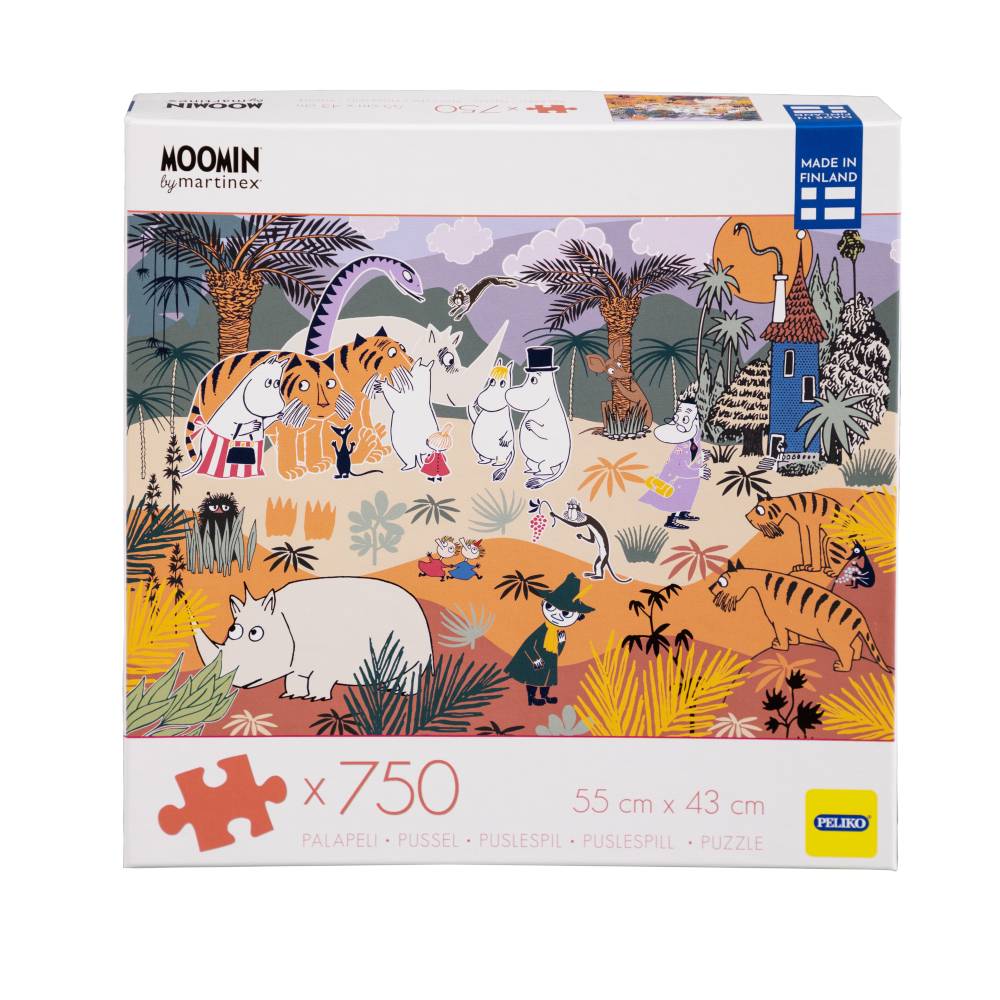 Moomin Savanna puzzle 750-pcs – Martinex - The Official Moomin Shop