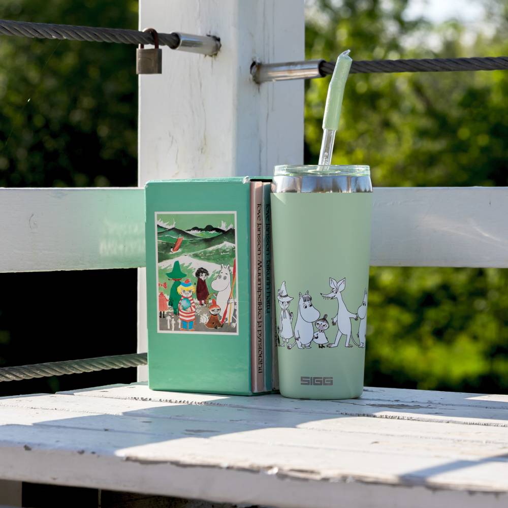Moomin Helia Thermal Tumbler 0.6L Milky Green - The Official Moomin Shop