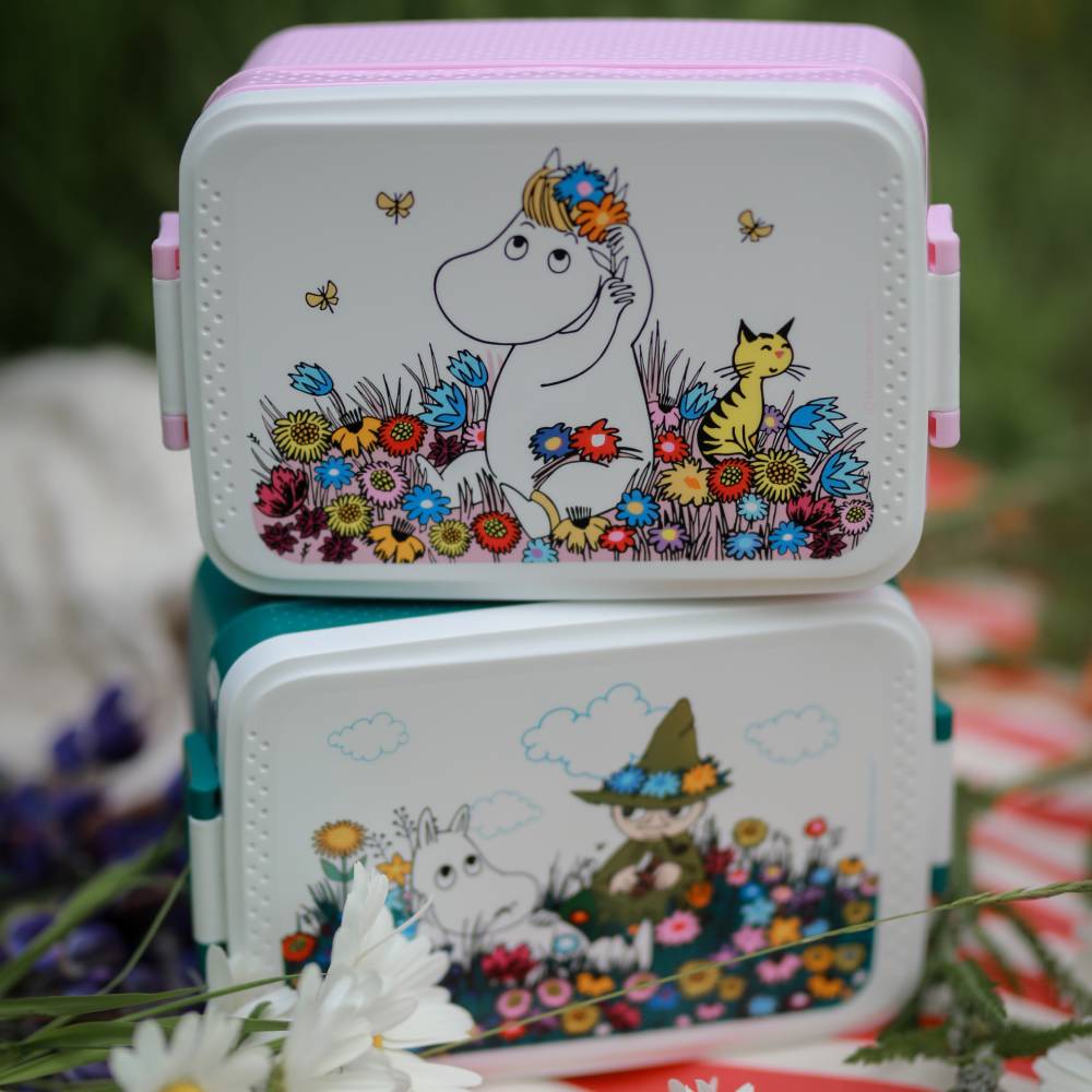Moomin Meadow Lunchbox Green - The Official Moomin Shop
