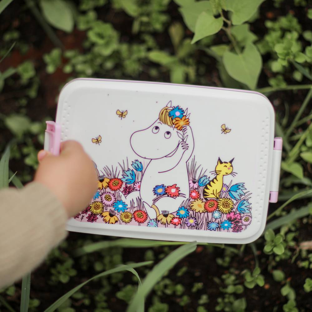 Moomin Meadow Lunchbox Pink - The Official Moomin Shop