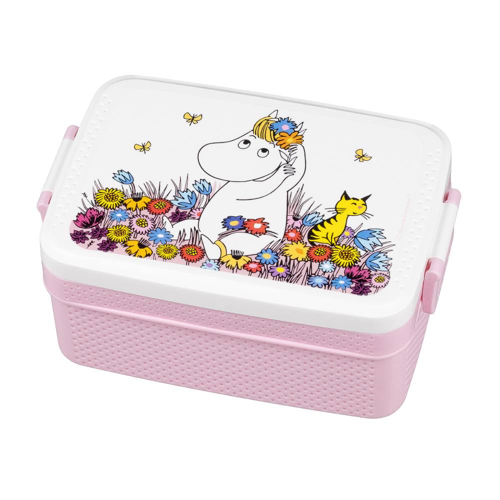 Moomin Meadow Lunchbox Pink - The Official Moomin Shop