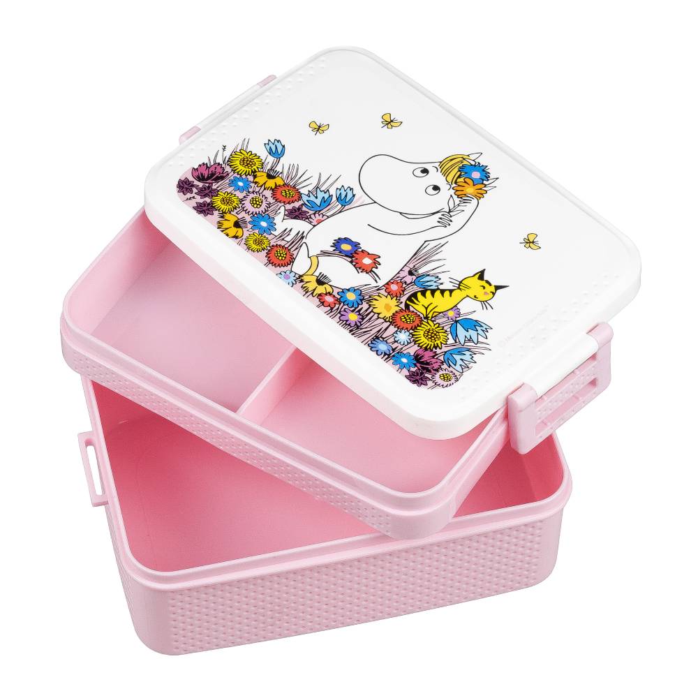Moomin Meadow Lunchbox Pink - The Official Moomin Shop
