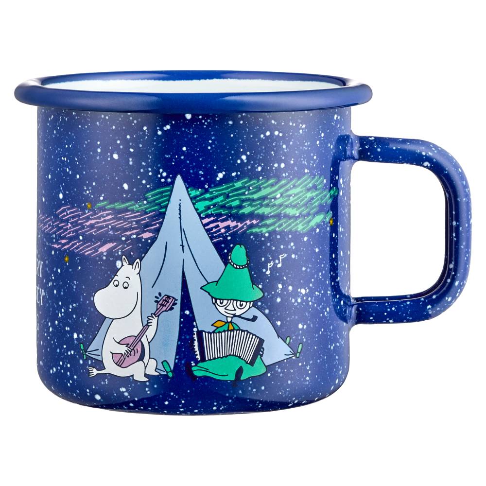 Moomin x Laufey Enamel Mug 3,7dl - The Official Moomin Shop