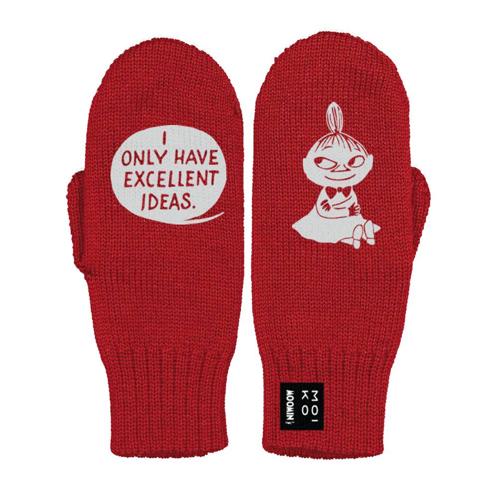 Little My Mittens Red - Moiko - The Official Moomin Shop