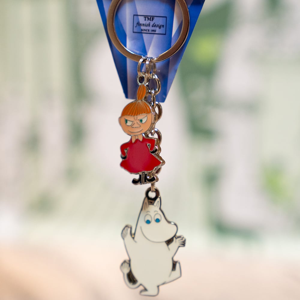 Moomintroll &amp; Little My Keyring - TMF-Trade