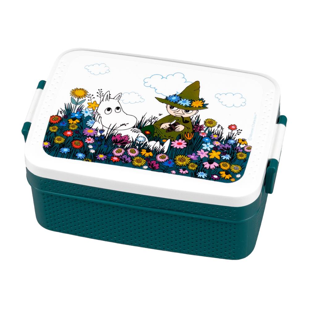 Moomin Meadow Lunchbox Green - The Official Moomin Shop