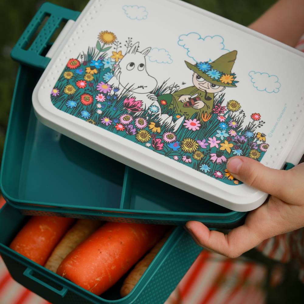 Moomin Meadow Lunchbox Green - The Official Moomin Shop